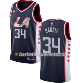 Maillot Basket Los Angeles Clippers Tobias Harris 34 2018-19 Nike City Edition Navy Swingman - Homme